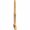 Ekena Millwork Richland Rough Sawn Timber Gable Bracket, Western Red Cedar, 84"W x 38"H x 2"D x 4"F, 11/12 Pitch GBW084X38X0204RIC00RWR - alternate 2